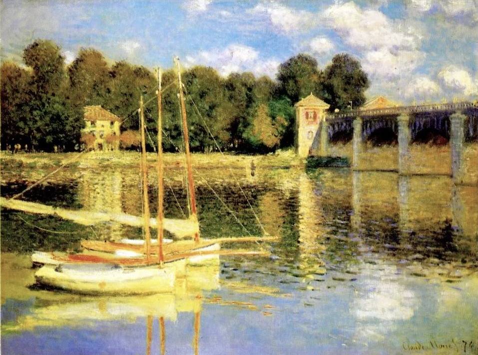 Port at Argenteuil - Claude Monet