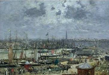 Port of Bordeaux - Eugene Boudin