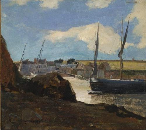 Port of Morgat - Odilon Redon