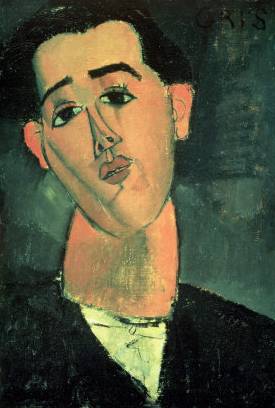 Portrait of Juan Gris by Amedeo Modigliani