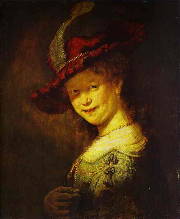 Portrait of Saskia - Rembrandt van Rijn