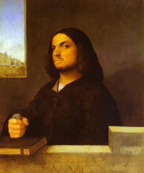 Portrait of a Gentleman - Giorgione (Giorgio Barbarelli da Castelfranco)