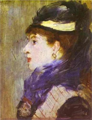 Portrait of a Lady - Edouard Manet
