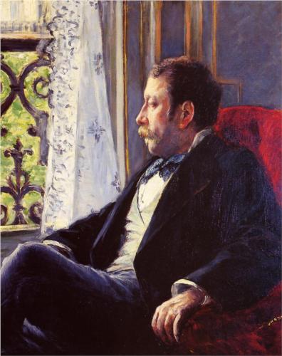 Portrait of a Man - Gustave Caillebotte