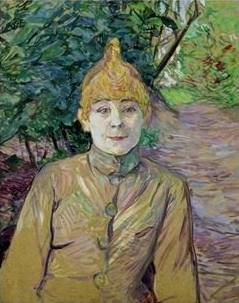 Portrait of a Woman (La Goulue) - Henri de Toulouse Lautrec