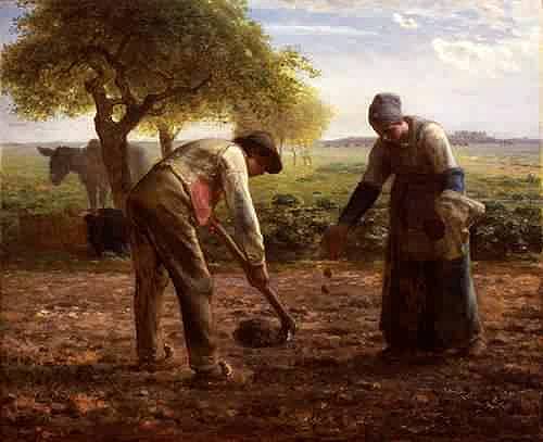 Potato Planters - Jean Francois Millet