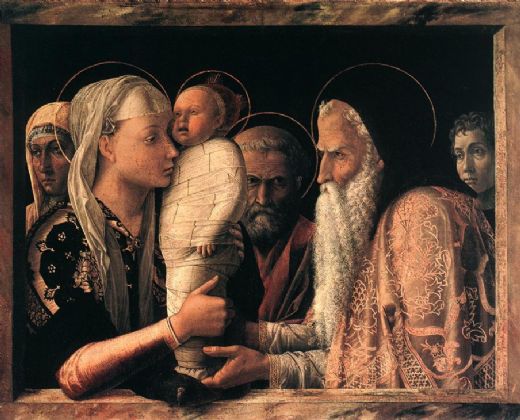 Presentation at the Temple - Andrea Mantegna