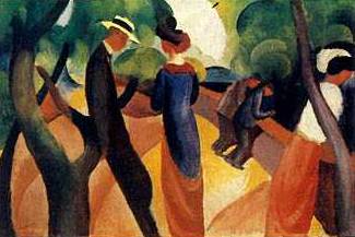 Promenade 1913 - August Macke