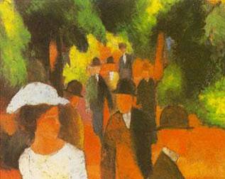 Promenade - August Macke
