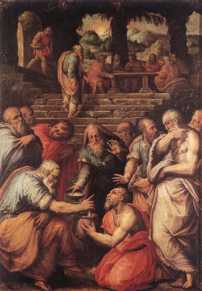 Prophet Elisha - Giorgio Vasari