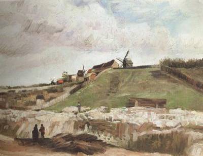 Quarry and Mills at Montmarte - Vincent van Gogh