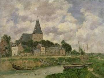 Quittebeuf - Eugene Boudin