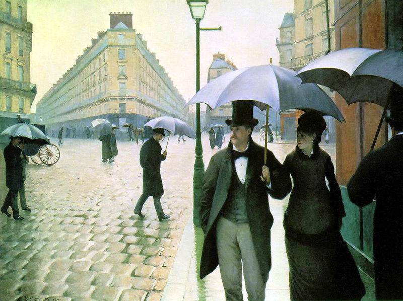 A Rainy Day in Paris - Gustave Caillebotte