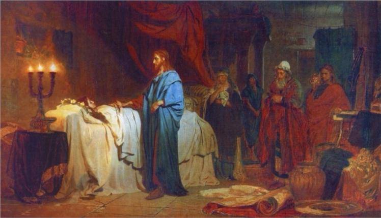 Raising of Jairus' Daughter - Ilya Repin