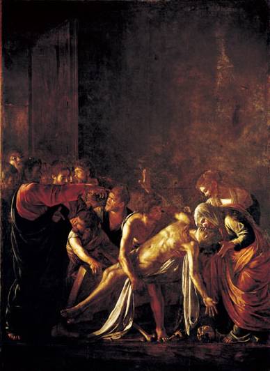 Raising of Lazarus - Michelangelo Merisi da Caravaggio