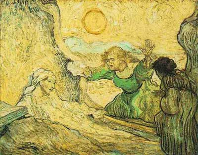 Raising of Lazarus - Vincent van Gogh