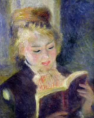 Reading - Pierre Auguste Renoir