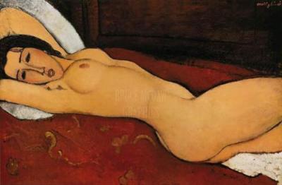 Reclining Nude - Amedeo Modigliani