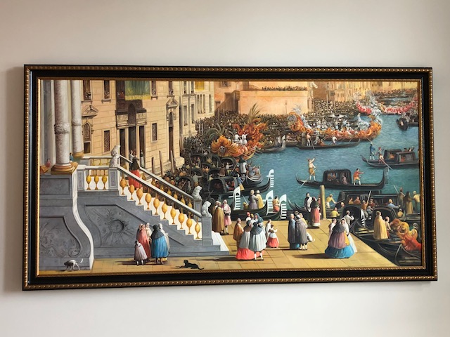 Regatta on the Grand Canal - Canaletto