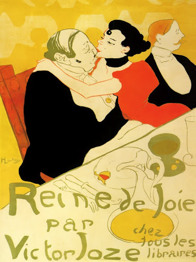 Reine De Joie Victor Joze - Henri de Toulouse Lautrec