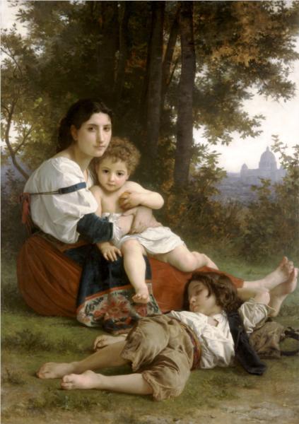 Rest - William Adolphe Bouguereau