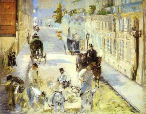 Road Menders, Rue de Berne - Edouard Manet