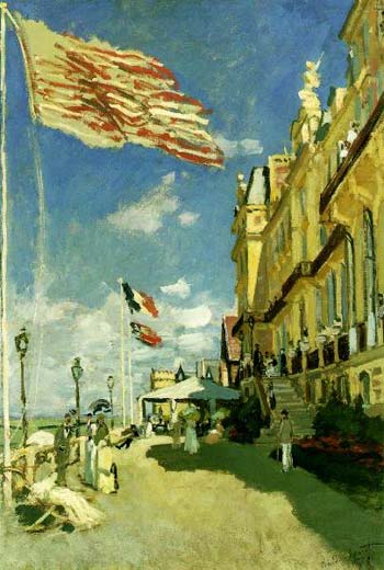 Roches Noires Hotel at Trouville - Claude Monet