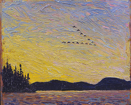 Round Lake, Mud Bay - Tom Thomson