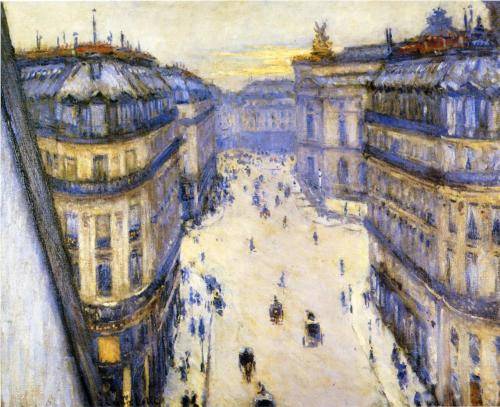 Rue Halevy - Gustave Caillebotte