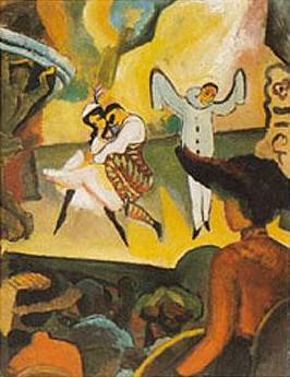 Russian Ballet - August Macke