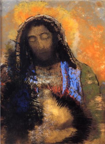 Sacred Heart - Odilon Redon