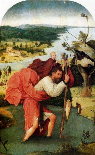 Saint Christopher - Hieronymus Bosch