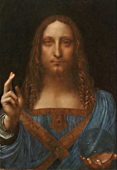 Salvator Mundi (Savior of the World) - Leonardo da Vinci