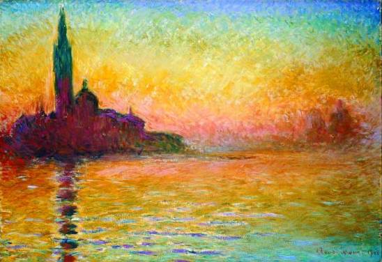 San Giorgio Maggiore - Claude Monet
