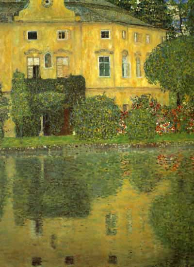 Schloss Kammer on the Attersee - Gustav Klimt