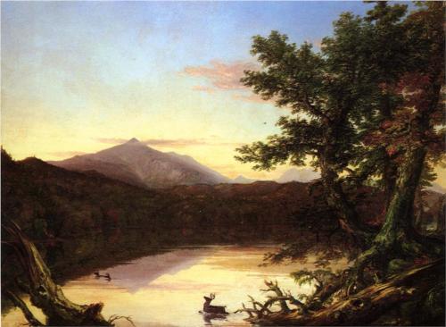 Schroon Lake - Thomas Cole