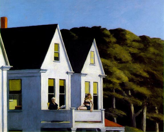 Second Story Sunlight - Edward Hopper
