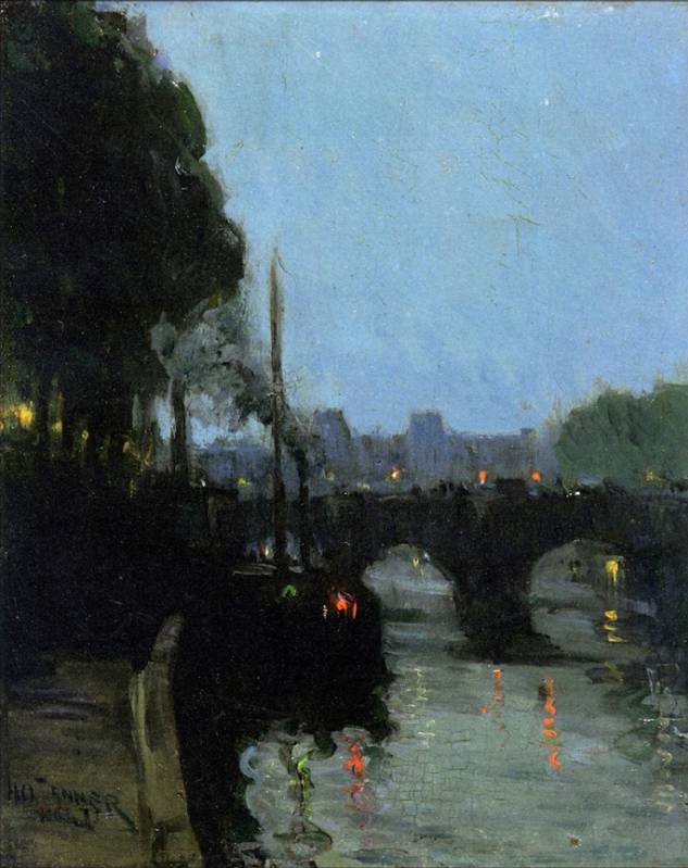 Seine Evening - Henry Ossawa Tanner