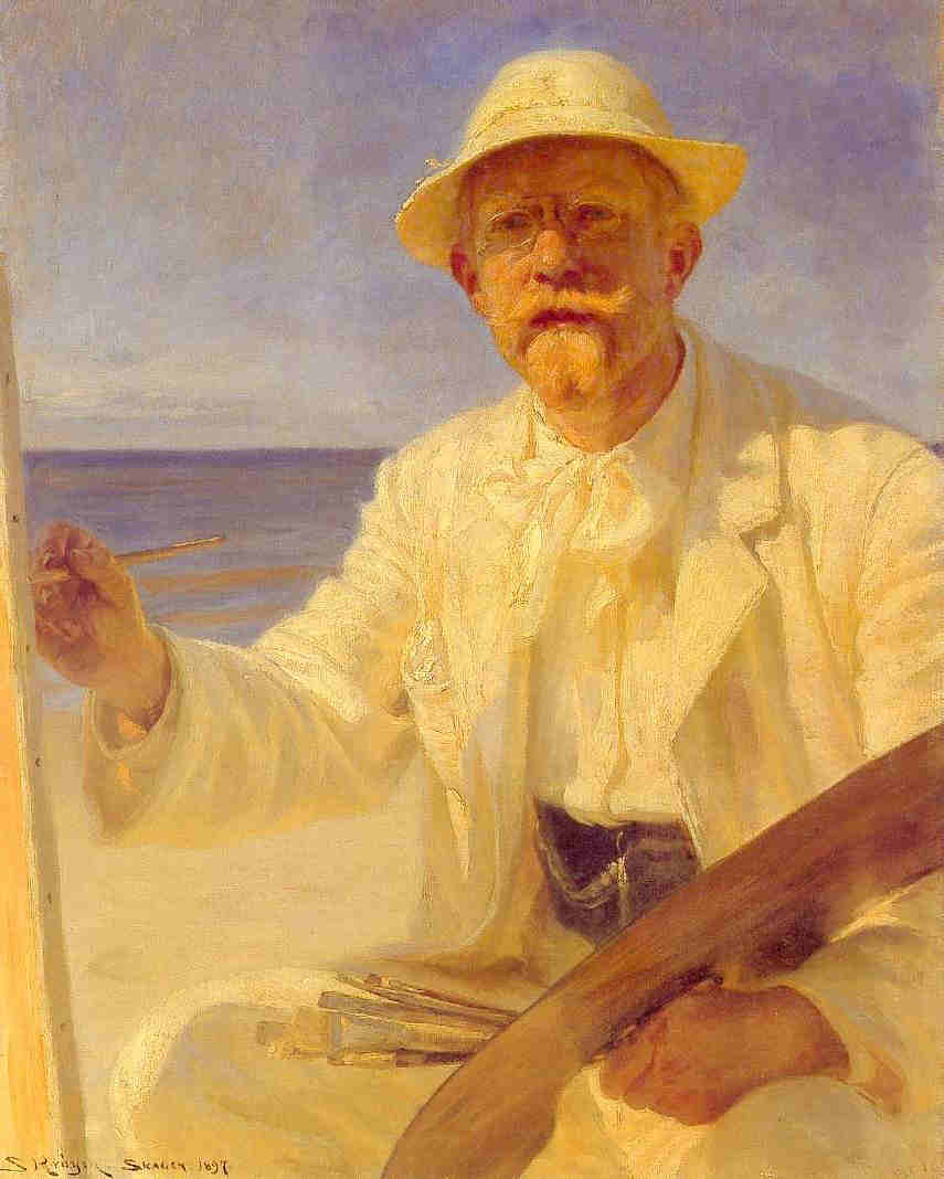 Self Portrait - Peter Severin Kroyer