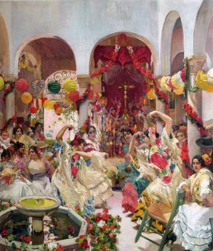 Seville, the Dance - Joaquin Sorolla