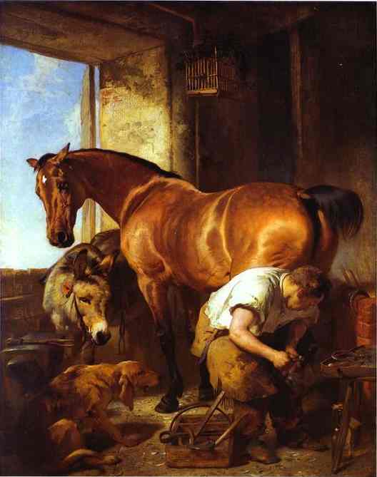 Shoeing - Edwin Henry Landseer