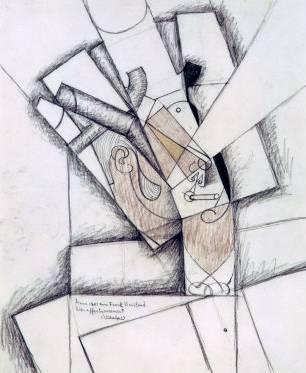 Smoker - Juan Gris