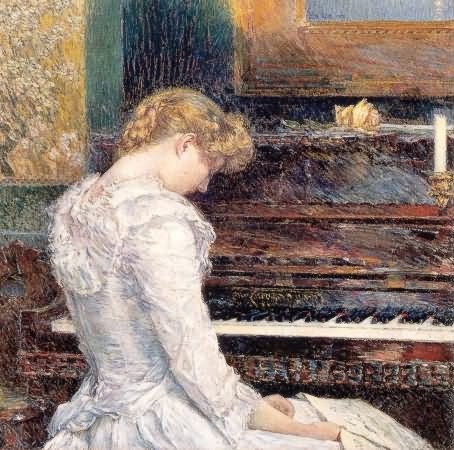 The Sonata - Childe Hassam