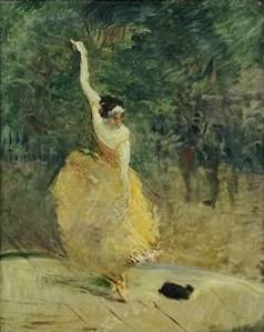 Spanish Dancer - Henri de Toulouse Lautrec