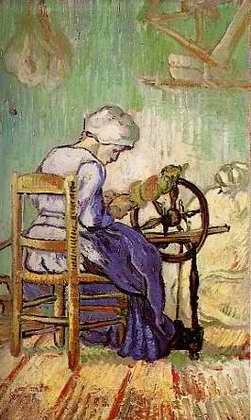 The Spinner - Vincent van Gogh