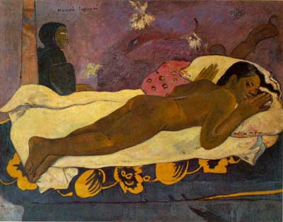 Spirit of the Dead Watching - Paul Gauguin