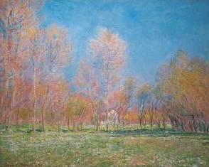 Spring at Giverny - Claude Monet