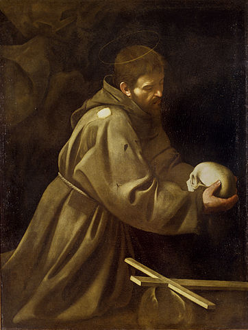 St Francis in Prayer - Caravaggio