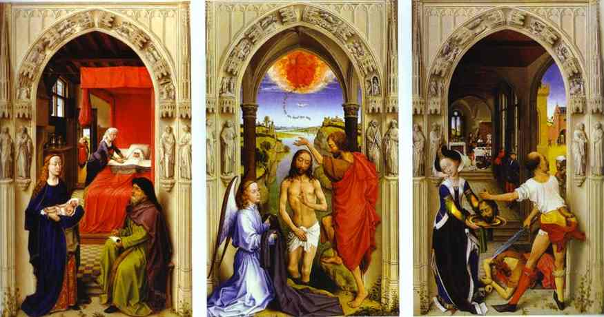 St John the Baptist altarpiece - Rogier van der Weyden