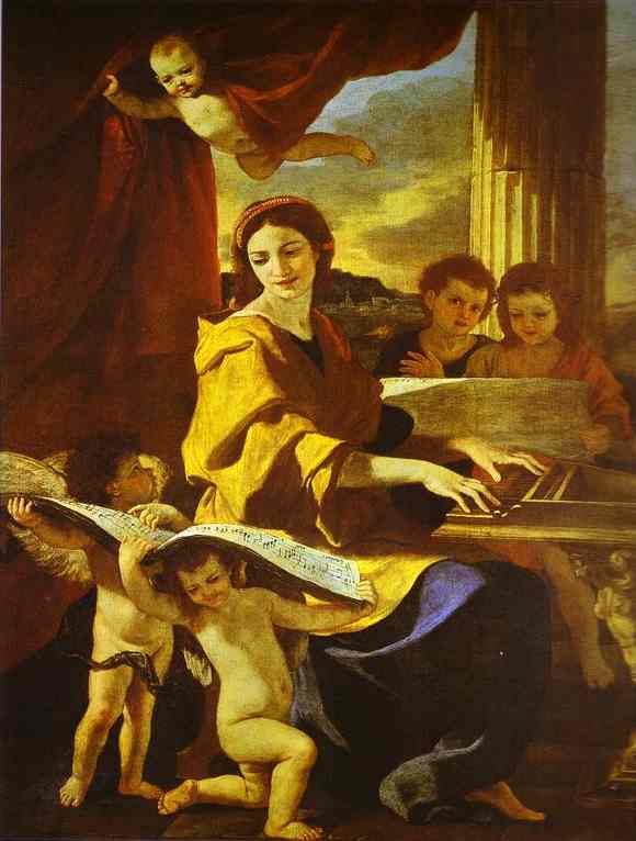 St. Cecilia - Nicolas Poussin